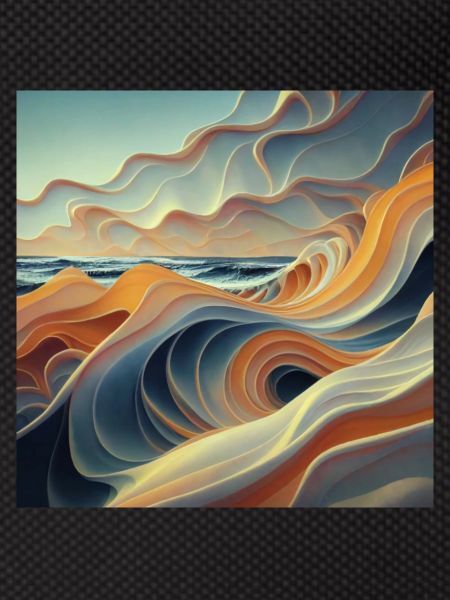 Futuristic sea