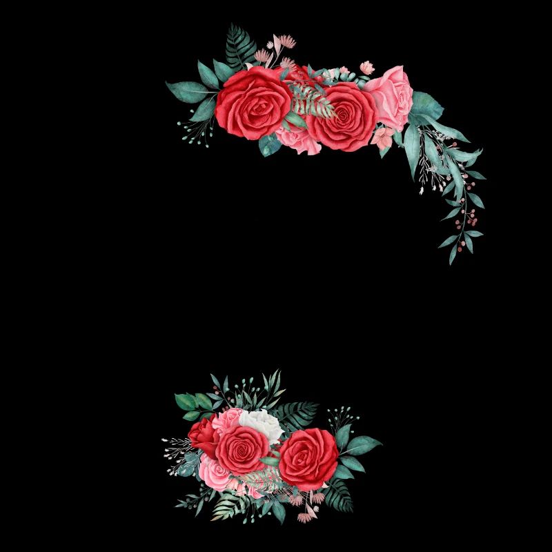 The Red Floral Bride - Bride Gift Idea