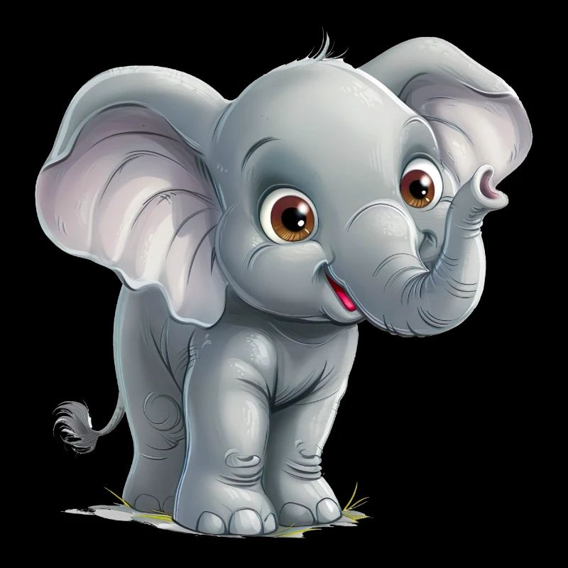 Little Funny Elephant