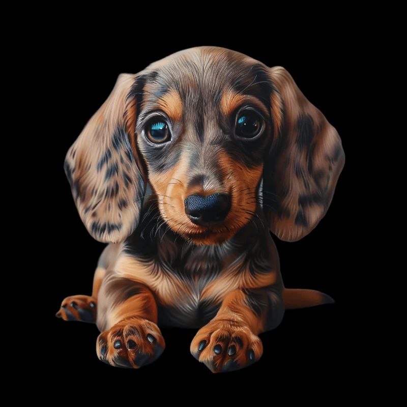 Cute Puppy Dachshund V2