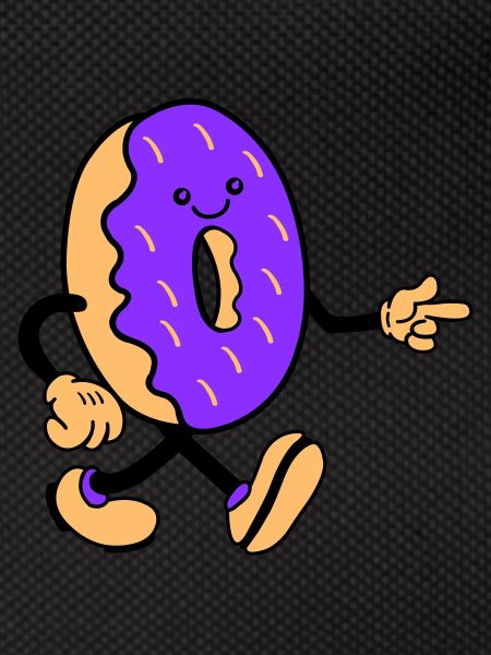 Donut Comic Smile