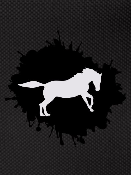 pferd klecks