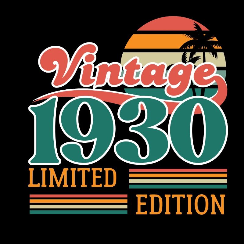 Vintage 1930 édition limitée
