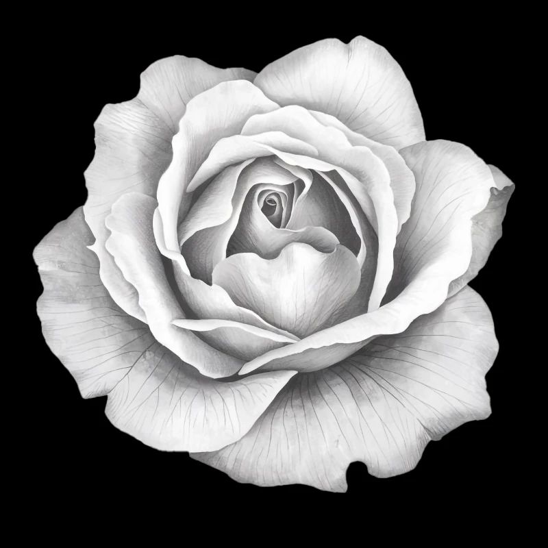 Rose blanche