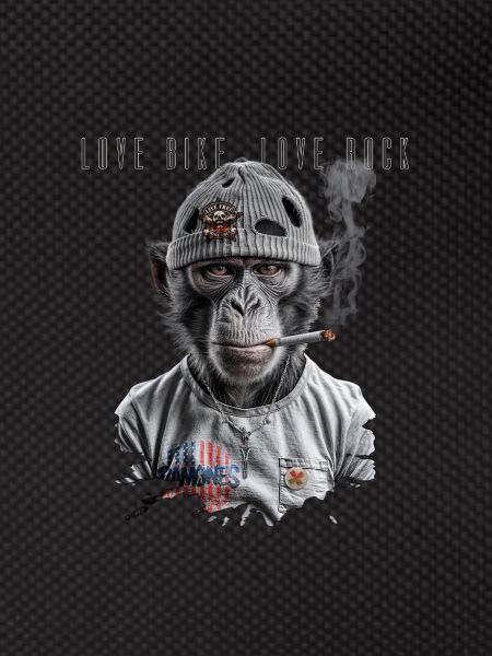Rock Primate Biker