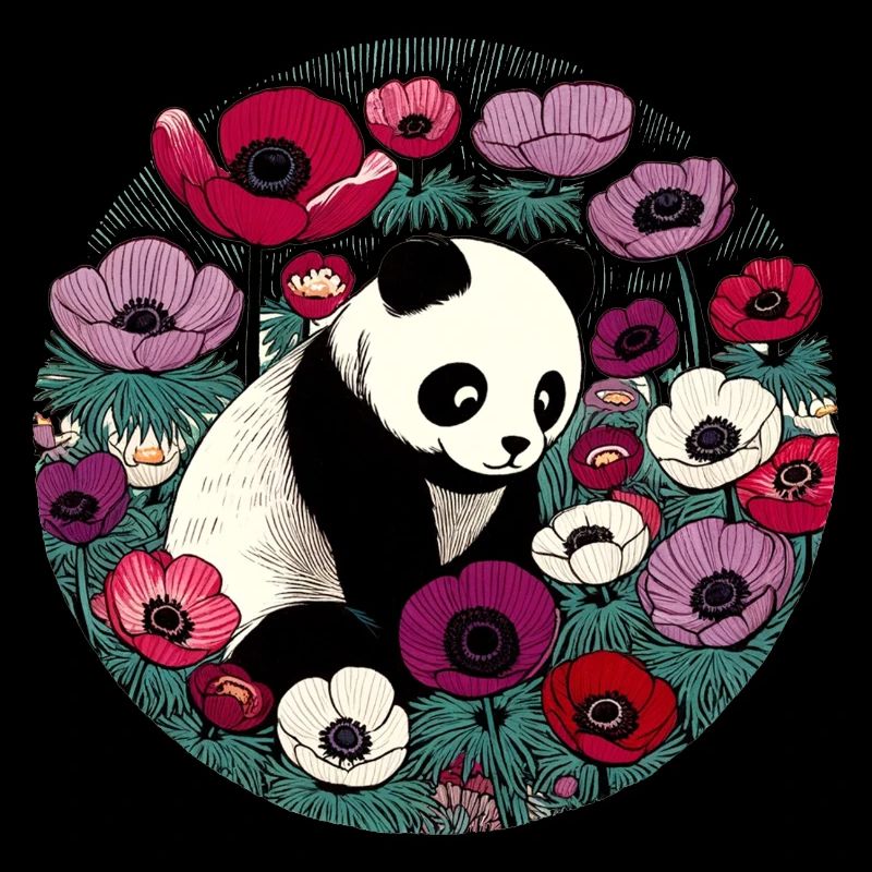 Fleur Panda Ours