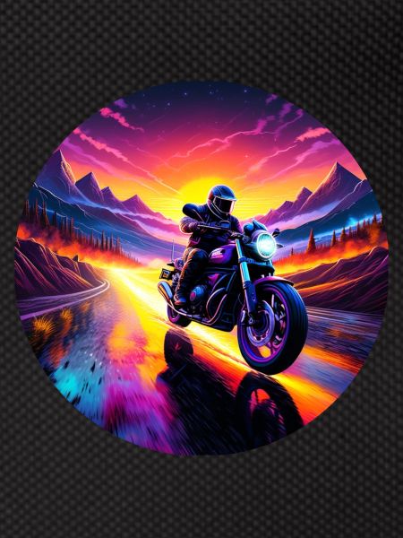 Motorcycle Sunrise