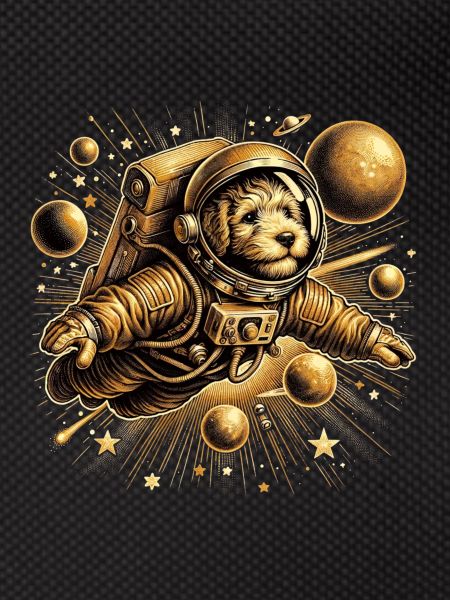 Golden spacedog