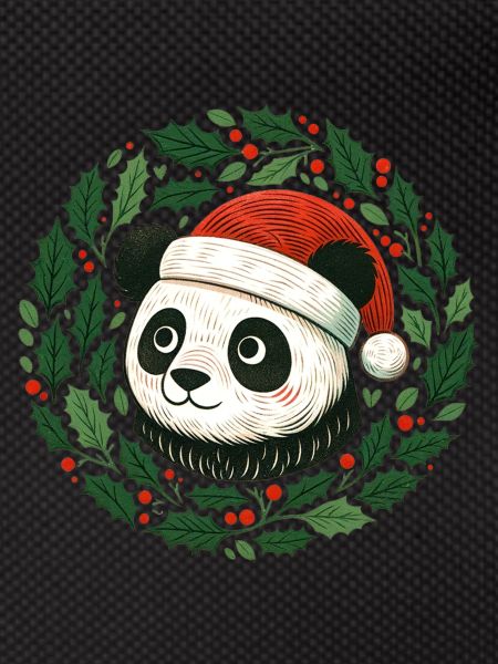 Christmas Panda Bear