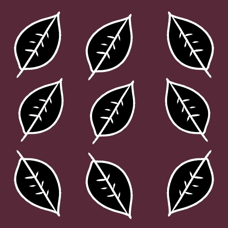 Pattern Leaf Leaves Frame Shape Nature