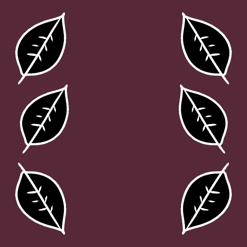 Pattern Leaf Leaves Frame Nature