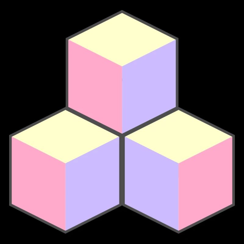 Pastel Cubes - ApriNoeScor