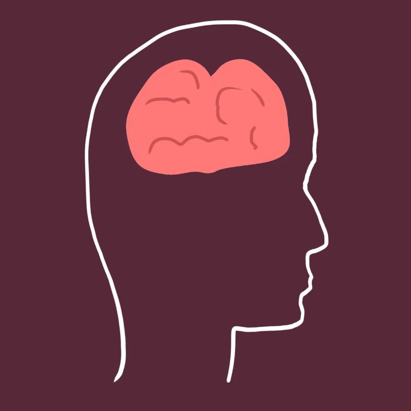 Head Profile People Side Brain Form