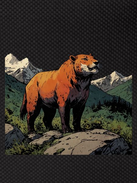 Tiger Comic Style