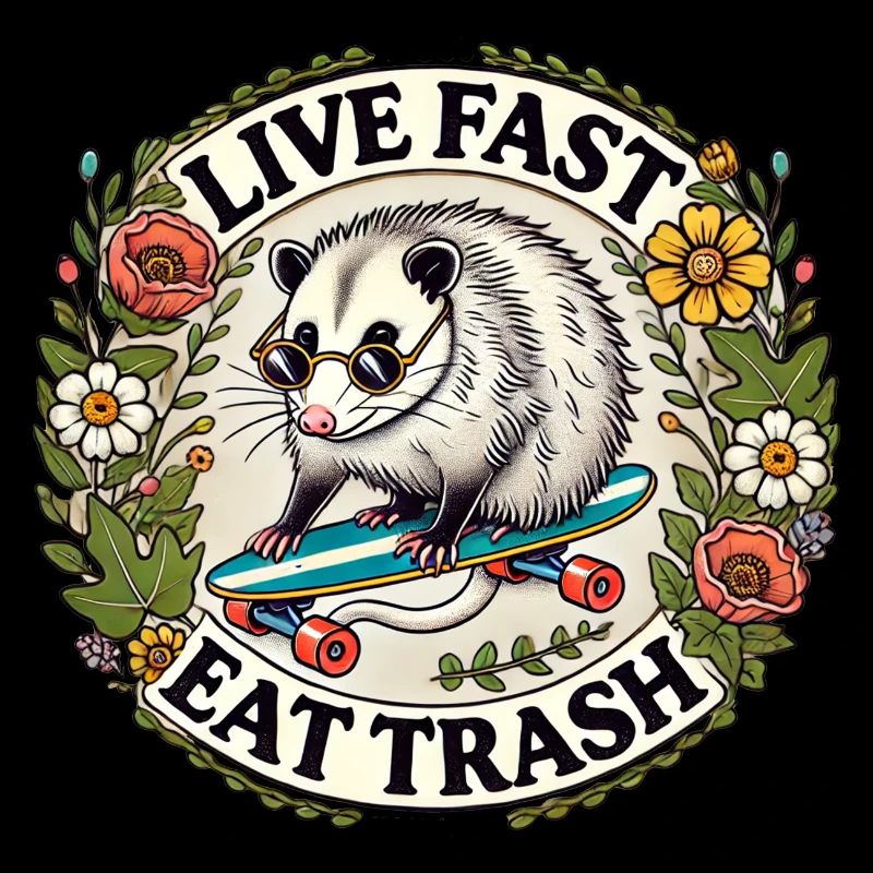 Trash Possum essen