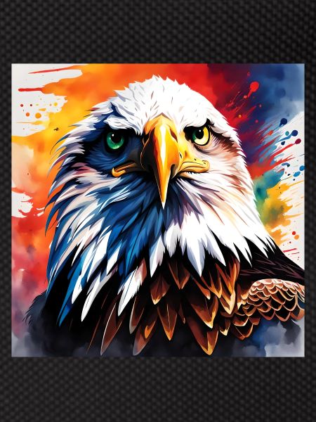 Eagle coloured