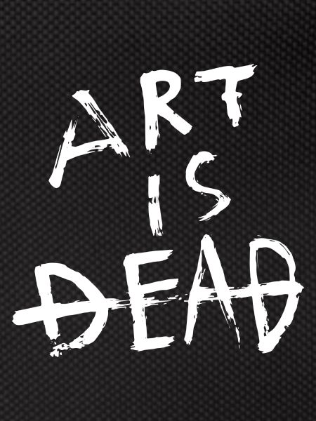 Art is dead - White