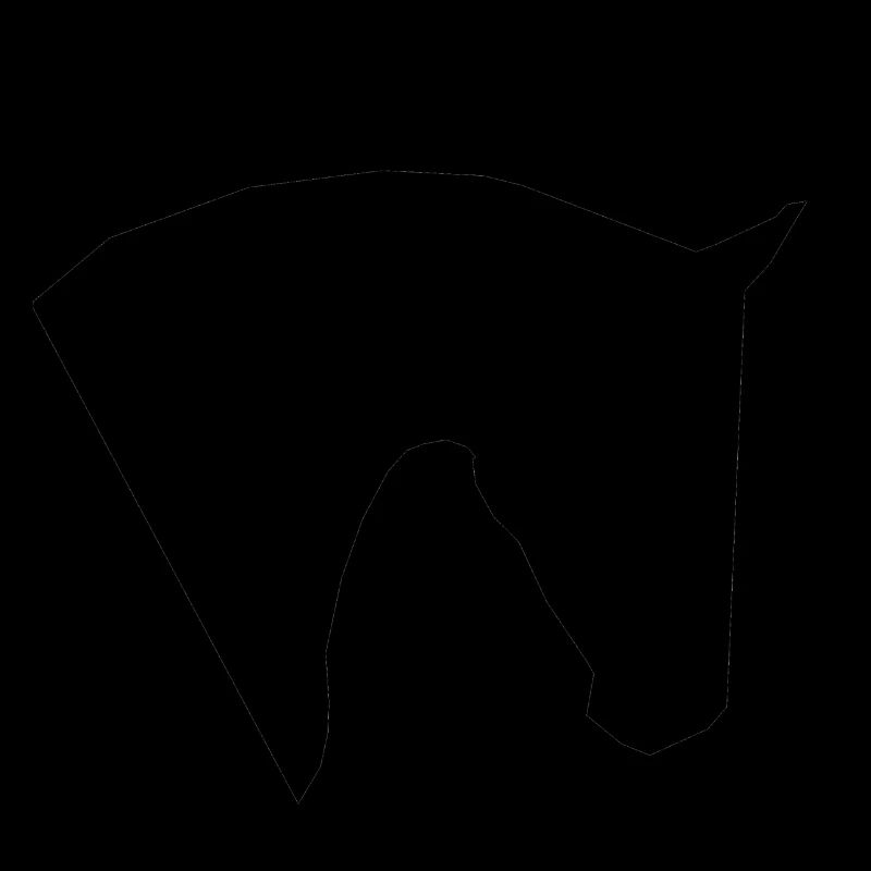 Edles Pferdekopf Design