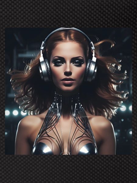 Fille techno