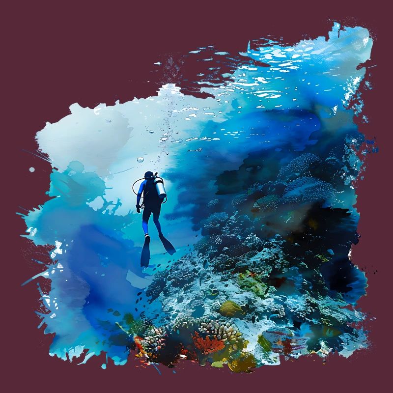 Weightless gliding while diving