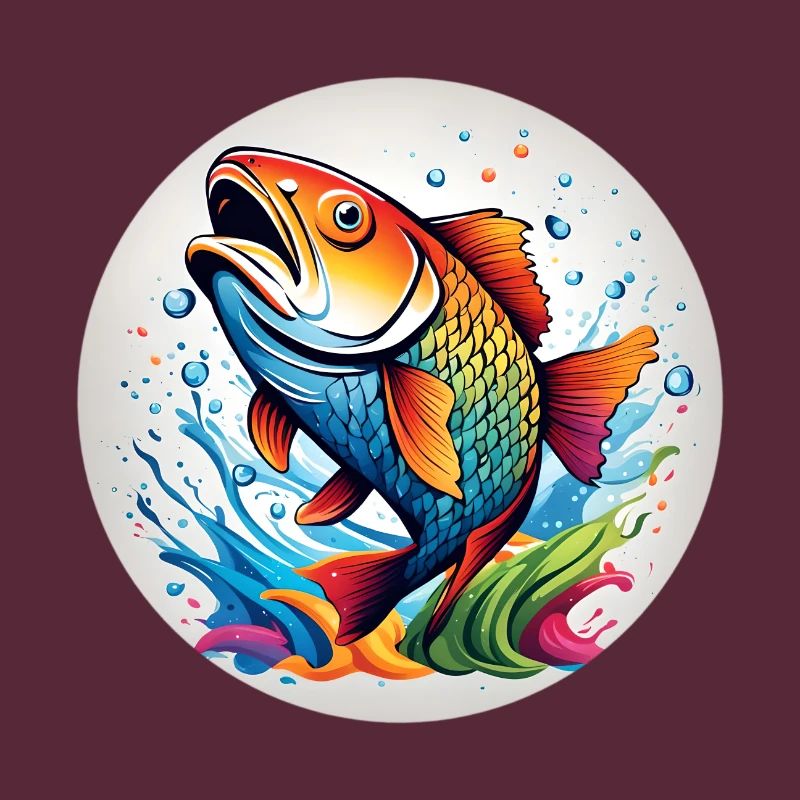 Fisch runder Batch