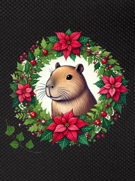 Christmas Capybara
