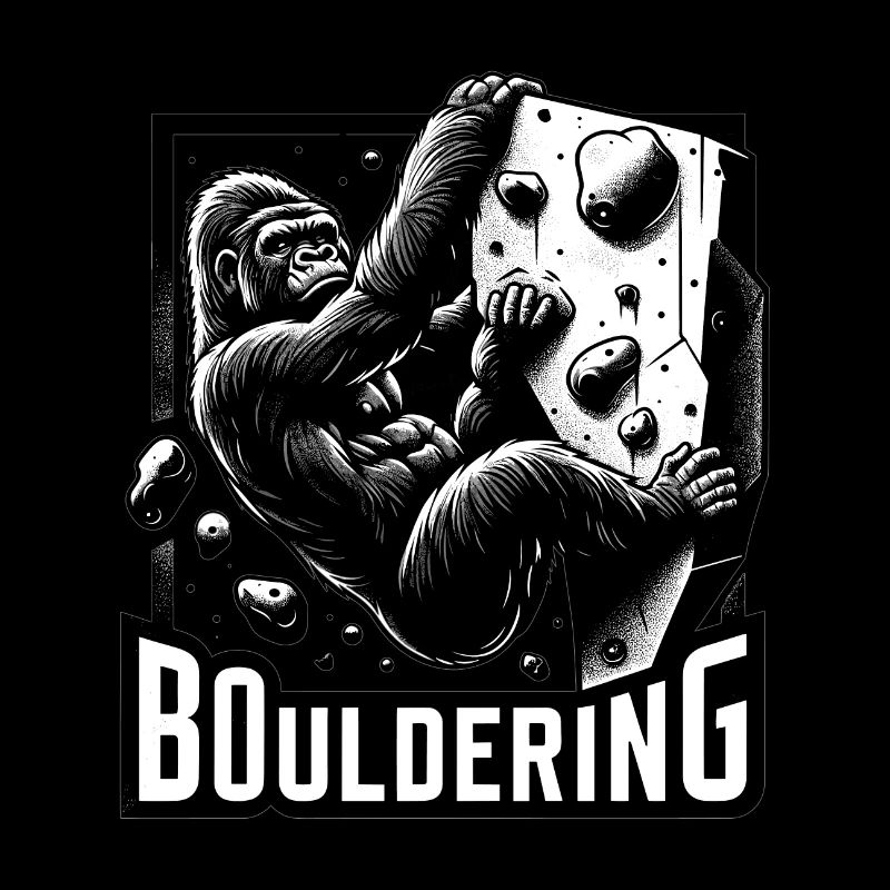 Bouldering Gorilla Silverback Cadeau