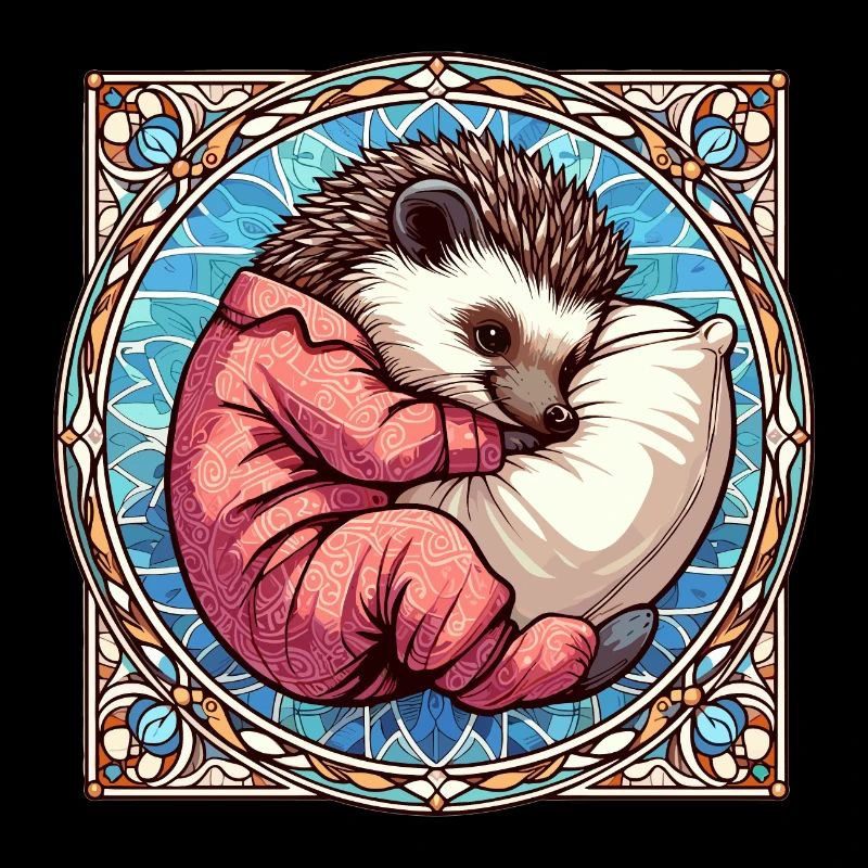 Igel Schlafen Leidenschaft Geschenk