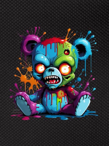 Graffiti Zombie Teddy