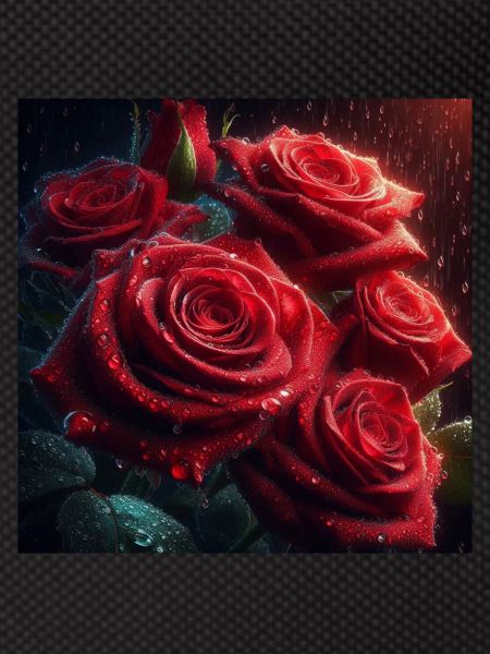 Raining rose