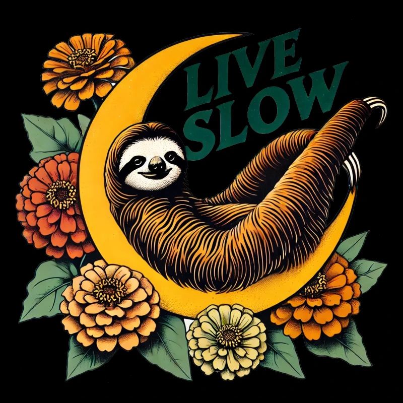 Live Slow Sloth