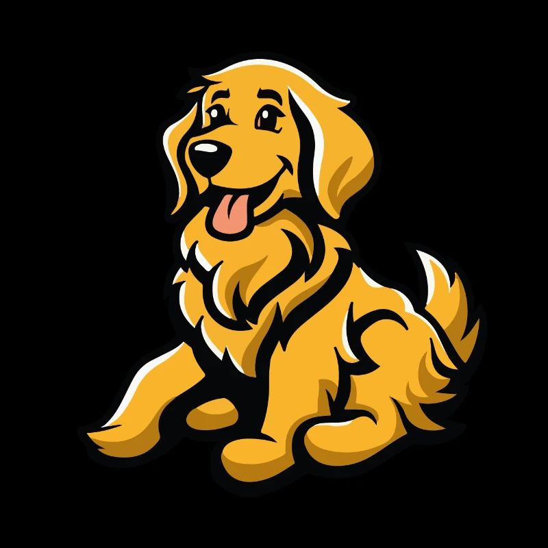 Bande dessinée d’animaux de chien
