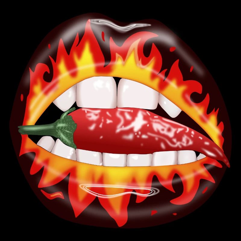 Mouth pepperoni