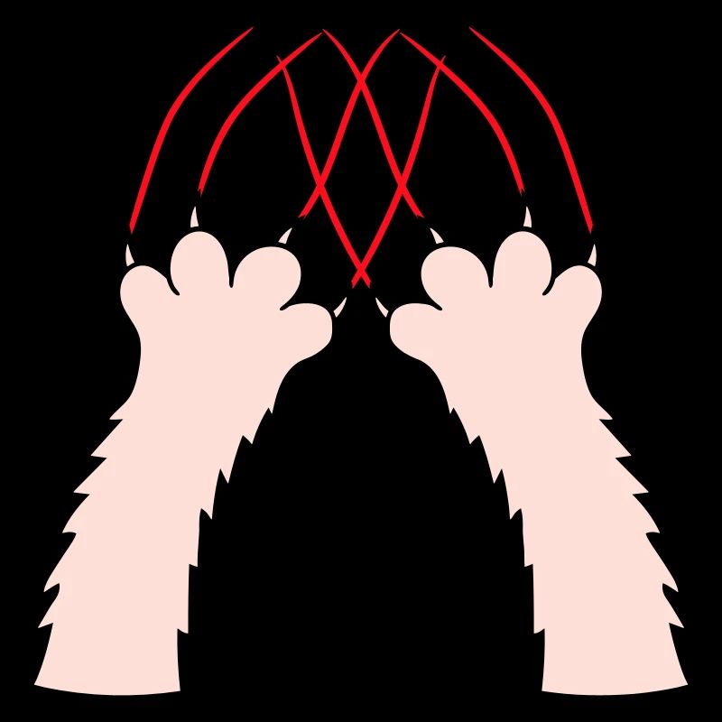 Chats, Griffes, Pattes, Pattes, Griffes, Griffures, Rayures