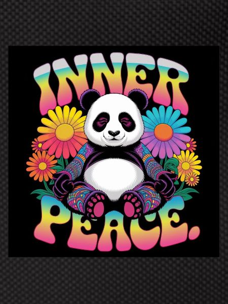 Inner Peace Meditating Panda