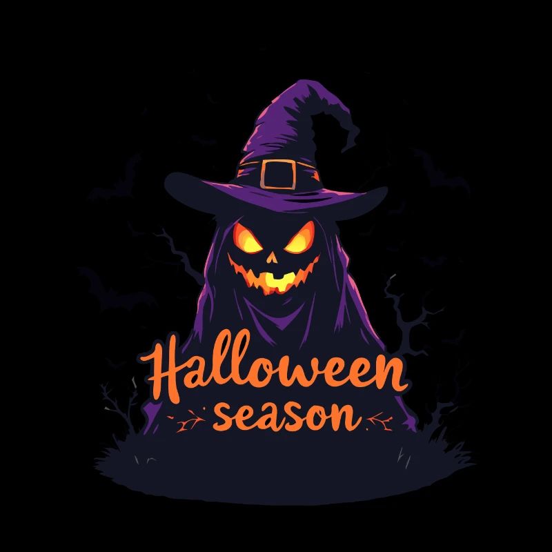 Halloween Season Design – Evil Jack-o'-Lantern Wit
