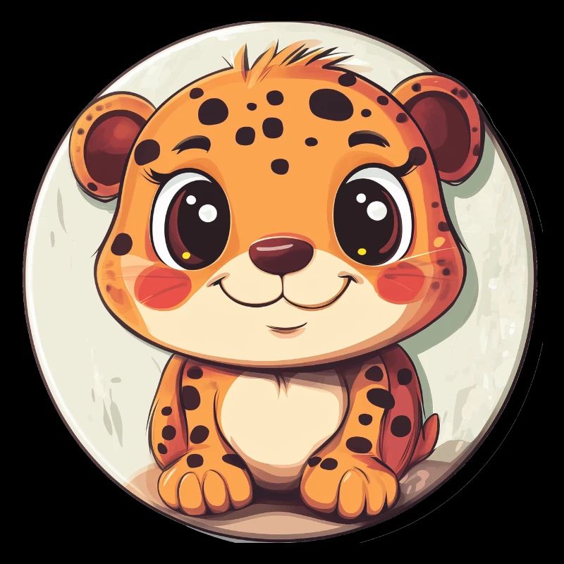 Léopard mignon : sauvage et adorable !