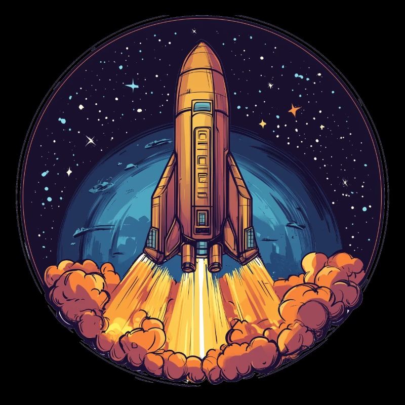 Launch into the unknown: The launch into space!
