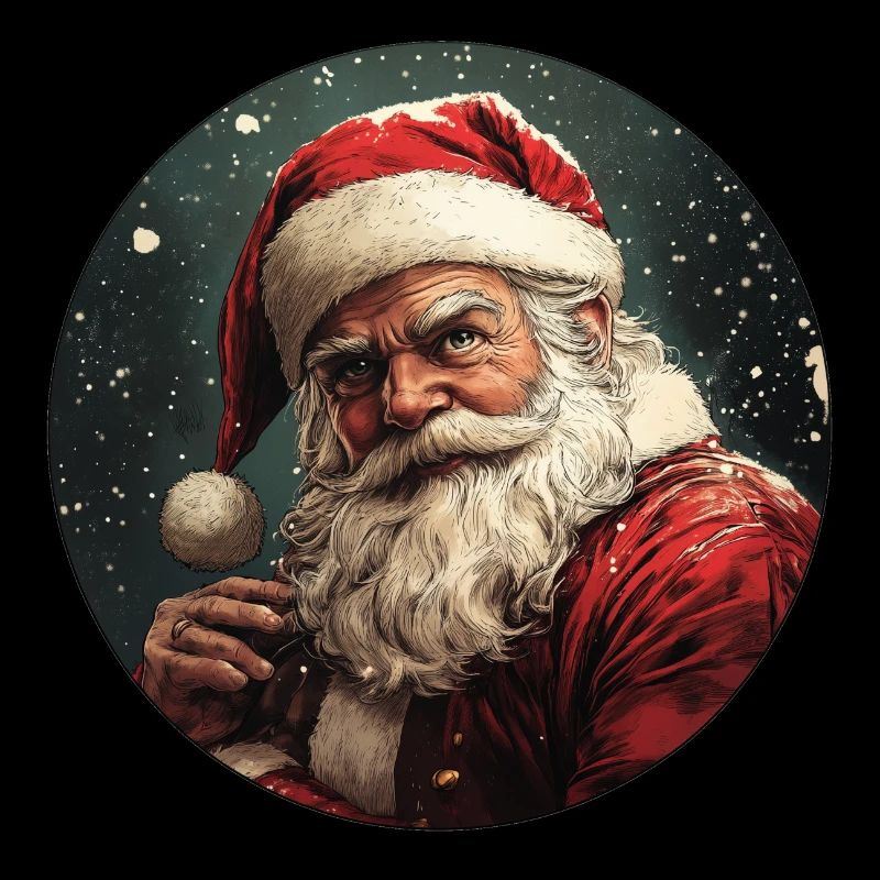 Père Noël traditionnel : l’ de Noël