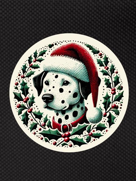 Christmas Dalmatian