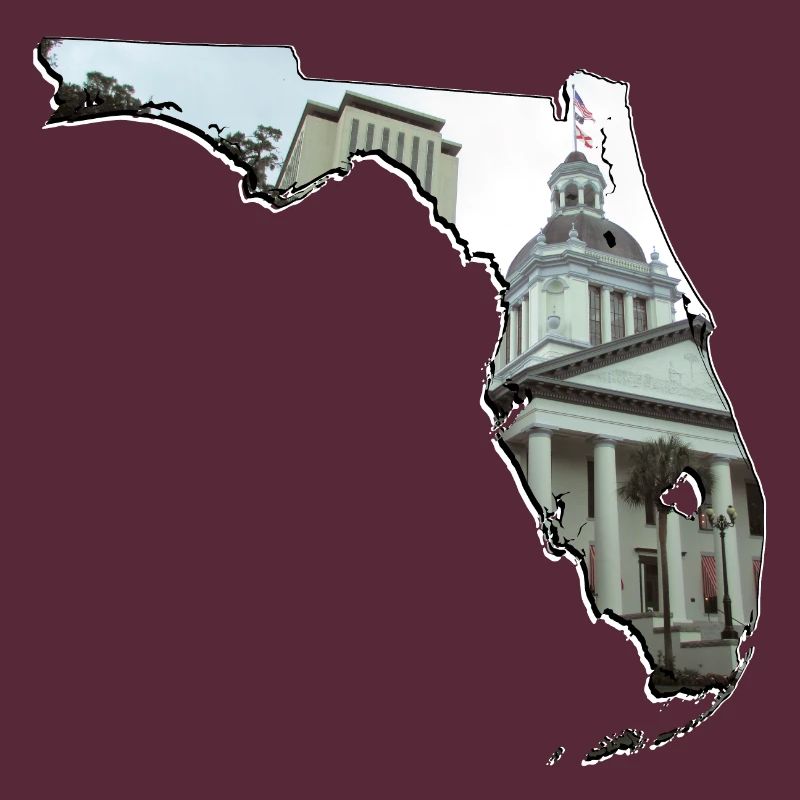 Florida State Capitol in Florida Map