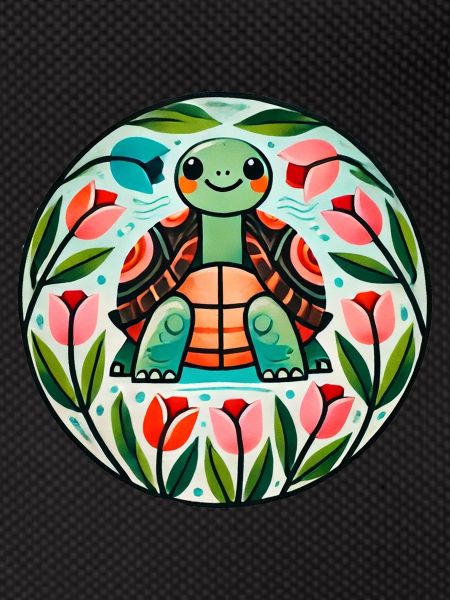 Tulips and Turtle