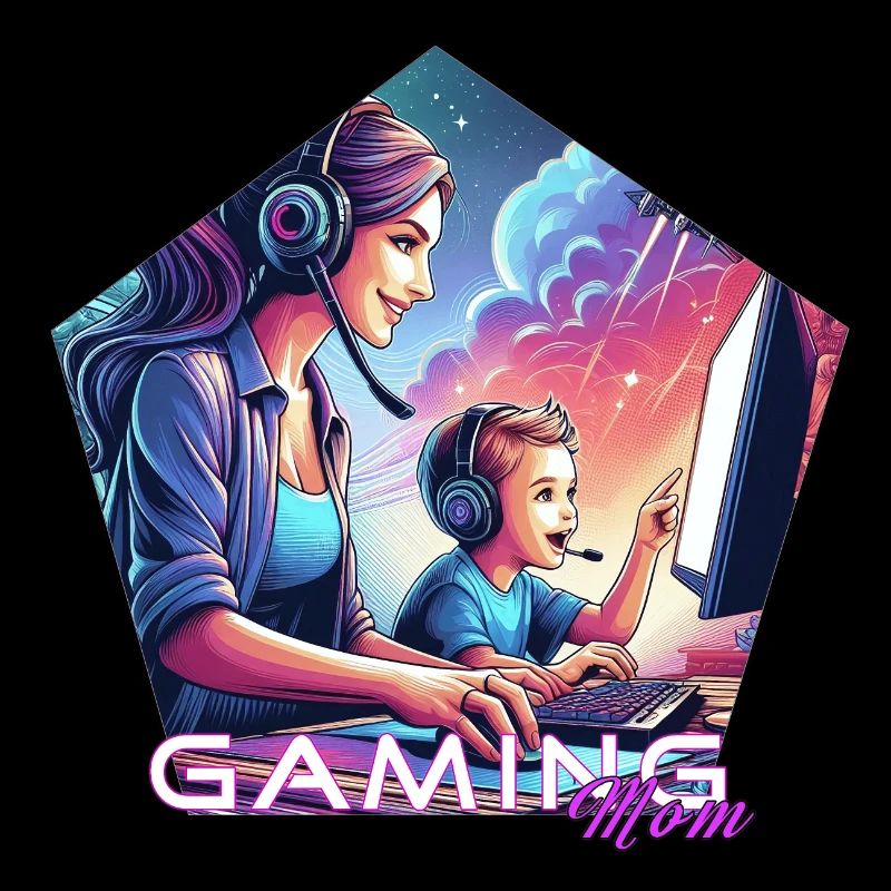Gaming MumEmblem Schriftzug