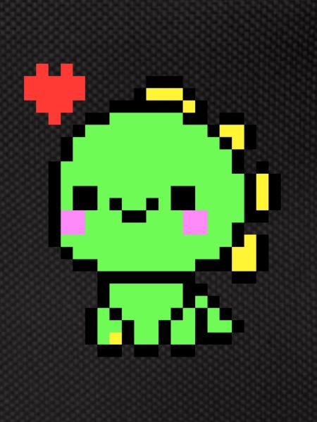 Mignon Dino vert