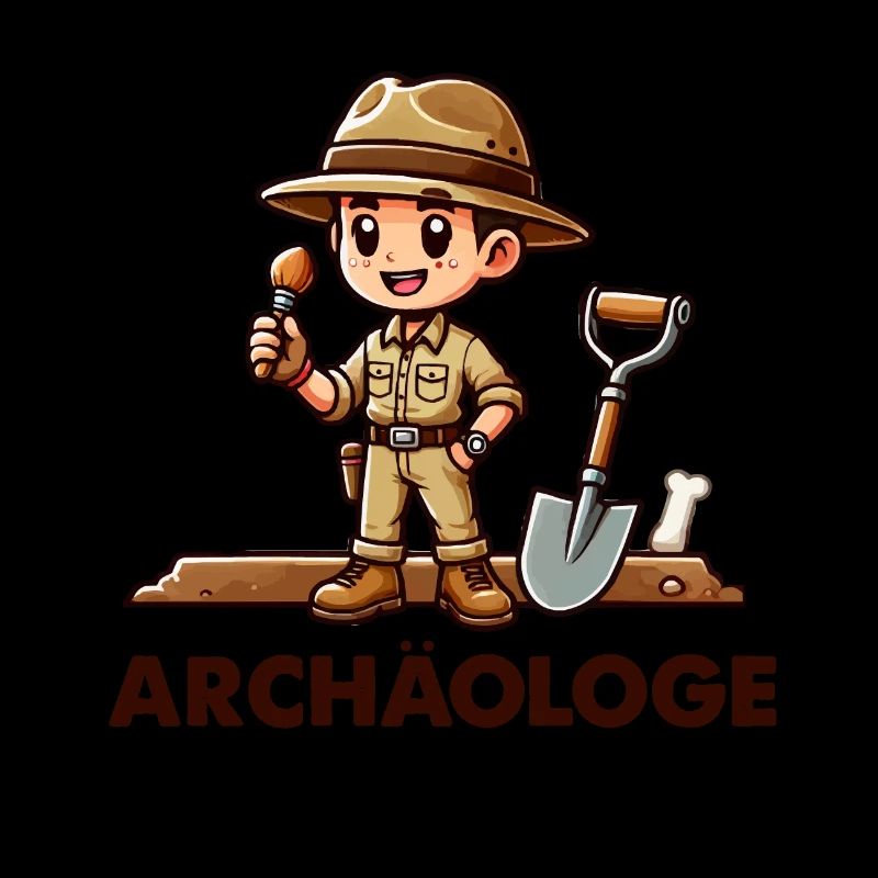 Archäologe comic