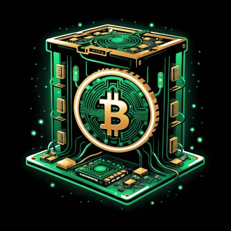 Bitcoin Crypto Crypto to the Moon Gift CPU