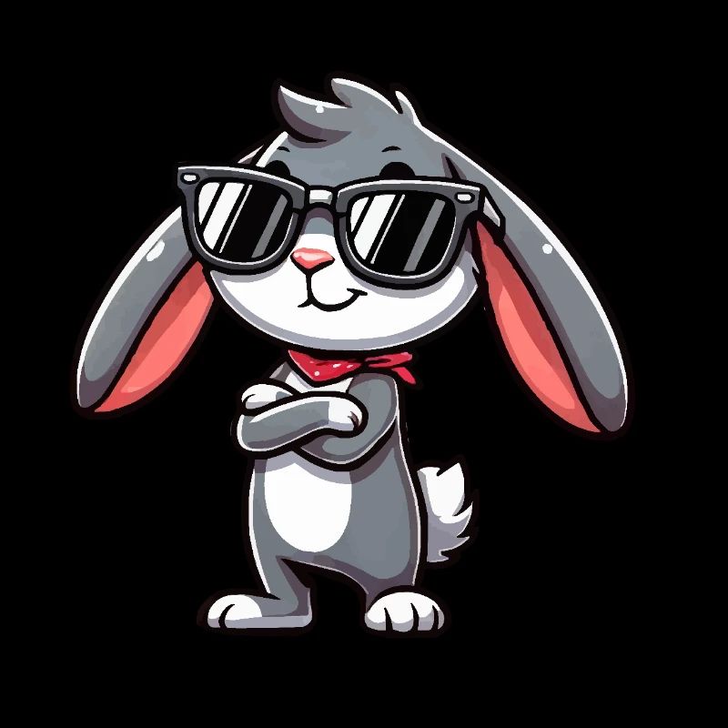 Bunny Comic Sunglasses