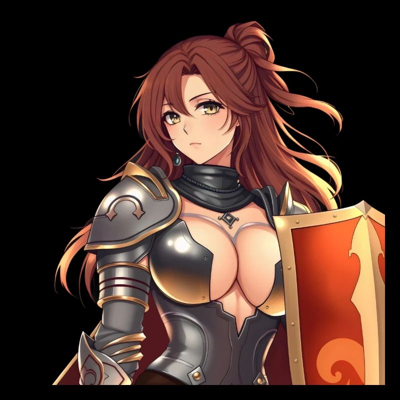 Chevalier d’anime chaud