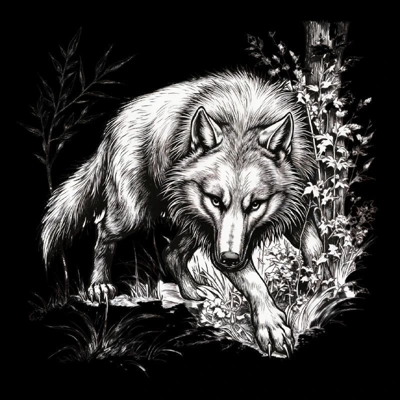 Wolf lauert