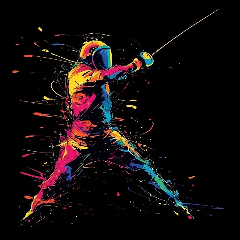 Fechten Fechter Geschenk